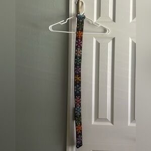 Colorful Snowflake Patterned Belt